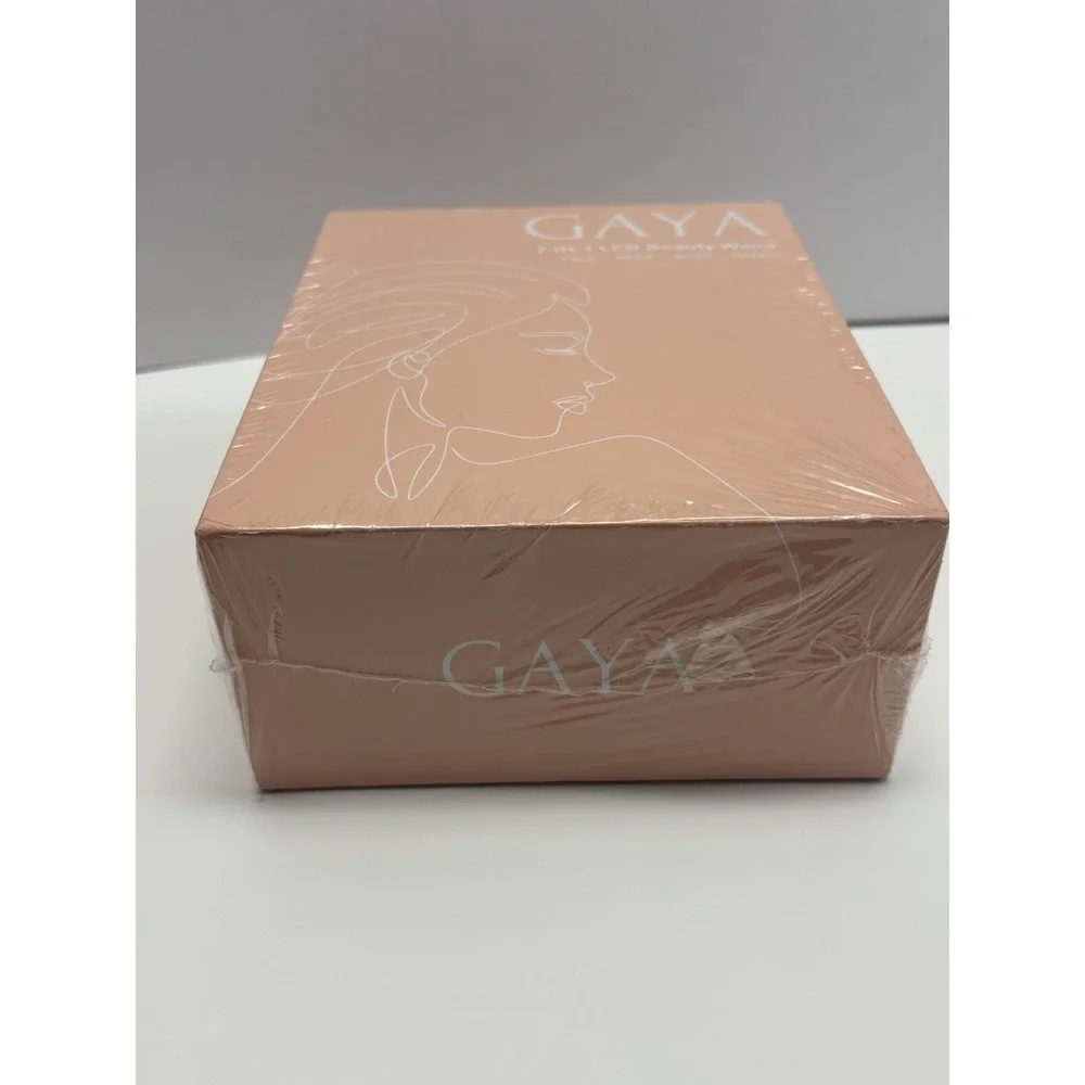 GAYA 7 In 1 LED Beauty Wand EMS Facial Massager Rechargeable New Sealed